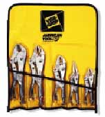 VSG-538KB Vise Grip 5 Pc. Roll Up Pliers Set Curved Jaw and Longnose